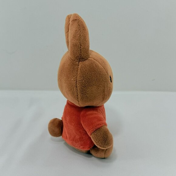 Mercis Jazwares Miffy Nijntje Melanie Plush Bunny Rabbit Toy Dutch Orange Shirt - Picture 3 of 12